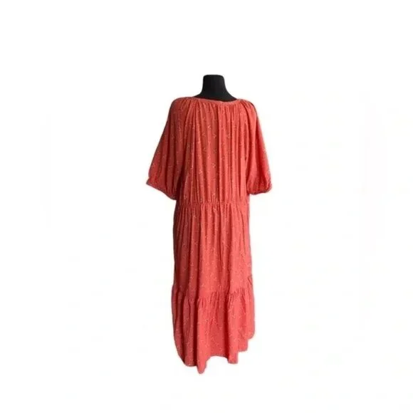 BeachLunchLounge Women's Ruffle Hem Dress Plus Size XXL - Picture 5 of 8